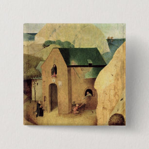 An Antonian Priory 15 Cm Square Badge