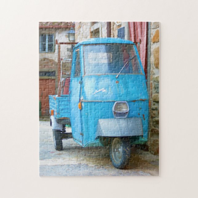 An Ape Street - Jigsaw Puzzle (Vertical)