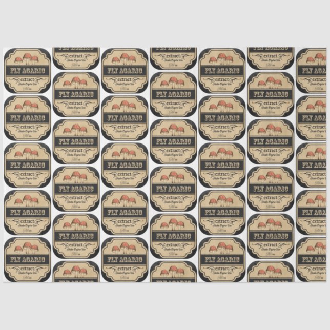 An Apothecary and Potion Label Series Design 15 Tissue Paper (Front)