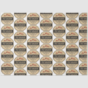 An Apothecary and Potion Label Series Design 25 Tissue Paper