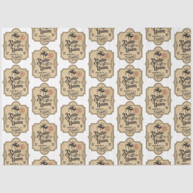 An Apothecary and Potion Label Series Design 29 Tissue Paper (Front)