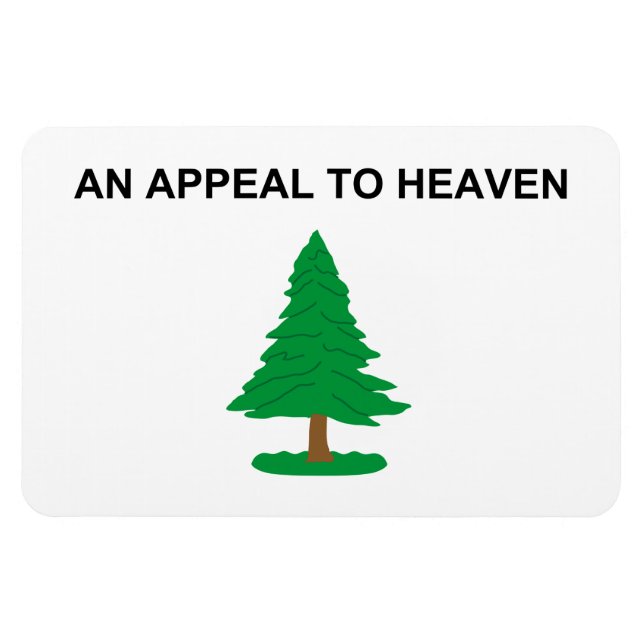 An Appeal To Heaven - 1775 G Washington Naval Flag Magnet (Horizontal)