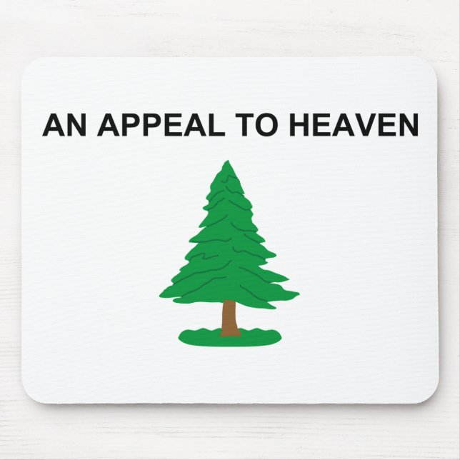 An Appeal To Heaven - 1775 G Washington Naval Flag Mouse Mat (Front)