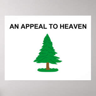 An Appeal To Heaven - 1775 G Washington Naval Flag Poster