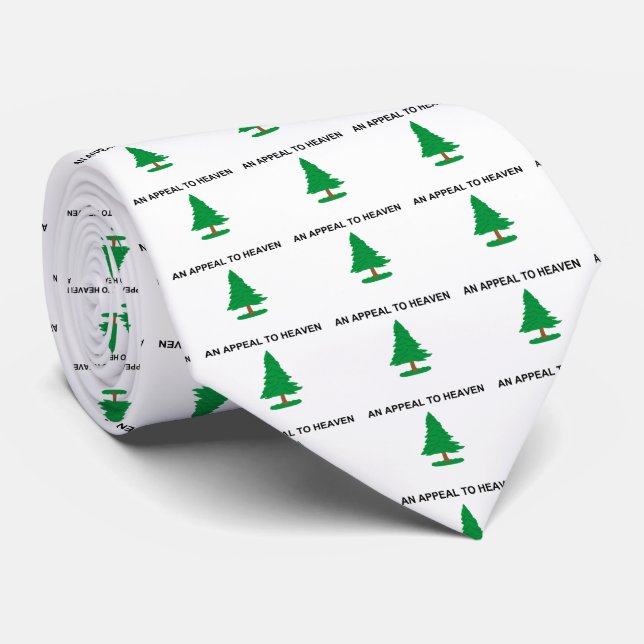 An Appeal To Heaven - 1775 G Washington Naval Flag Tie (Rolled)