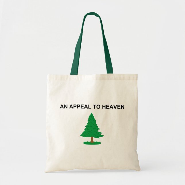 An Appeal To Heaven - 1775 G Washington Naval Flag Tote Bag (Front)