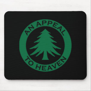 An Appeal To Heaven Flag Ne Tree Flag Roundel New  Mouse Mat
