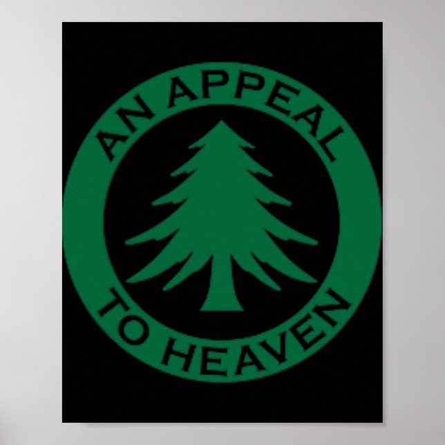 An Appeal To Heaven Flag Ne Tree Flag Roundel New  Poster (Front)