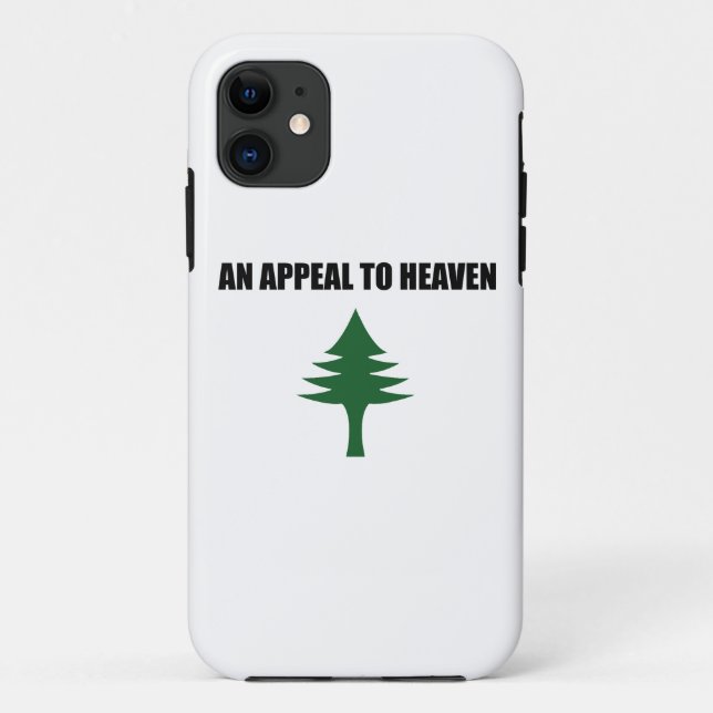 An Appeal to Heaven Flag,the Pine Tree Flag Case-Mate iPhone Case (Back)