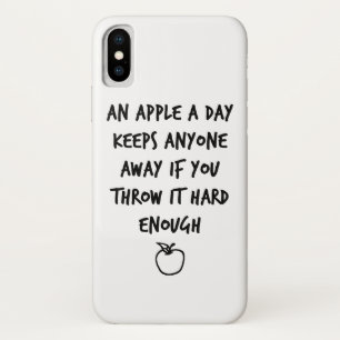 An Apple A Day iPhone X Case