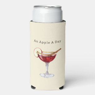 An Apple A Day Seltzer Can Cooler