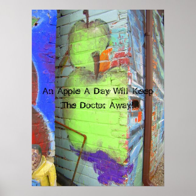 An Apple A Day Will Keep The Doctor... Poster (Front)