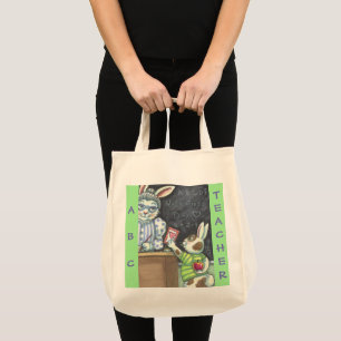 An Apple For The Teacher GROCERY TOTE Customise Bag
