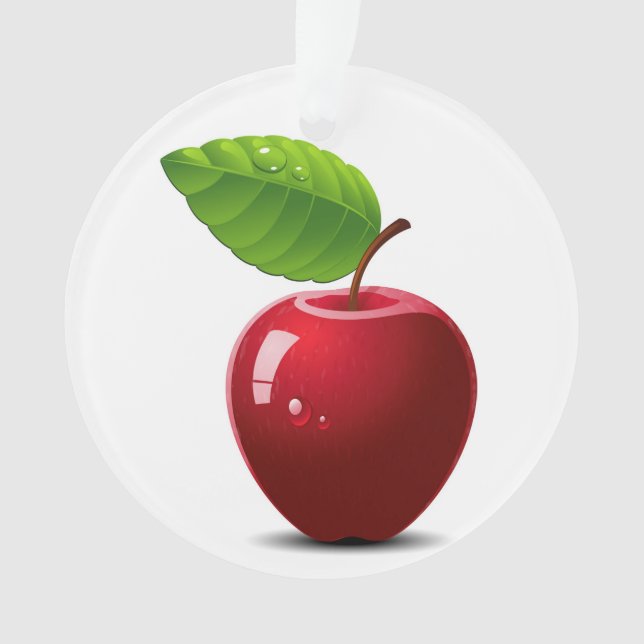 An Apple for the Teacher - Ornament - SRF (Front)