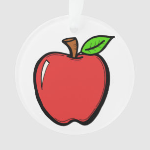 An Apple for the Teacher - Ornament - SRF