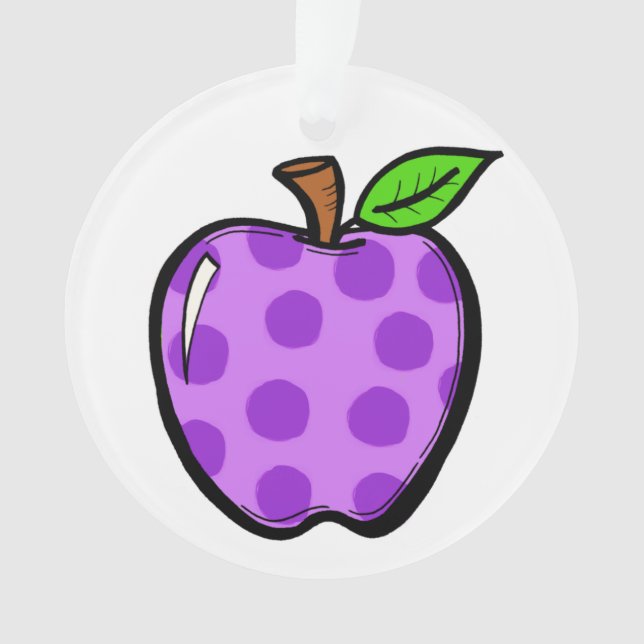 An Apple for the Teacher - Ornament - SRF (Front)