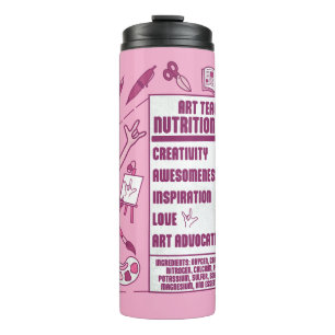 An Appreciation to Art Teachers - Perfect Gift  Thermal Tumbler