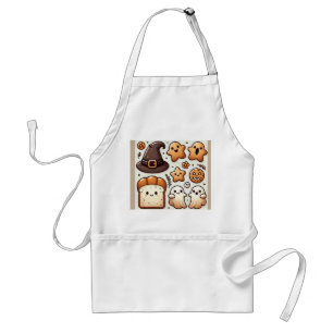 an apron Halloween-esque design