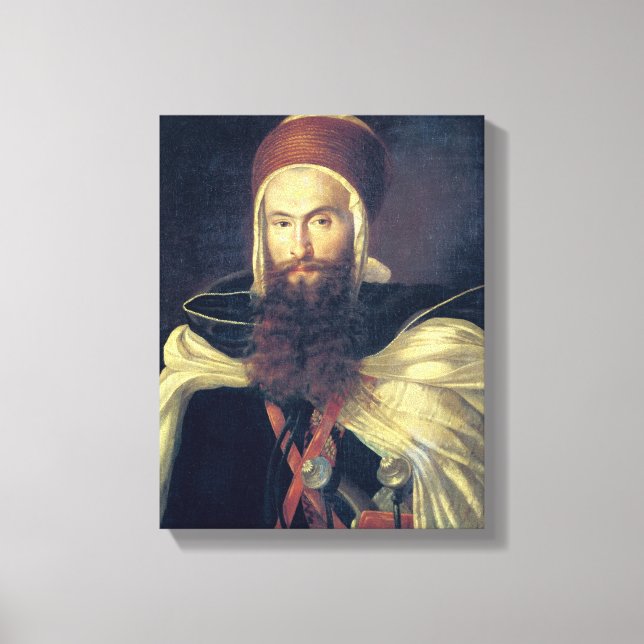 An Arab Chief Canvas Print (Front)