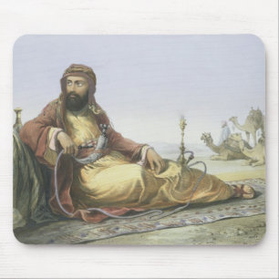 An Arab Resting in the Desert, title page from 'Th Mouse Mat