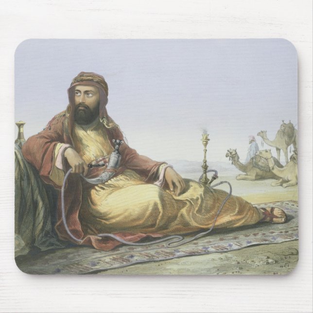 An Arab Resting in the Desert, title page from 'Th Mouse Mat (Front)