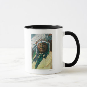 An Arapahoe Indian Chief PortraitColorado Mug