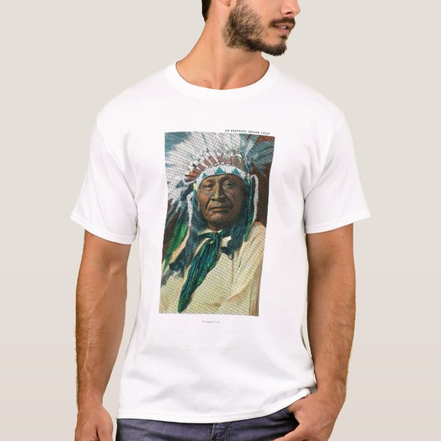 An Arapahoe Indian Chief PortraitColorado T-Shirt (Front)