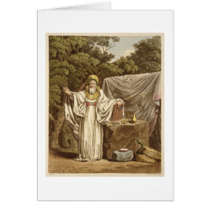 An Arch Druid in his Judicial Habit, engraved by R