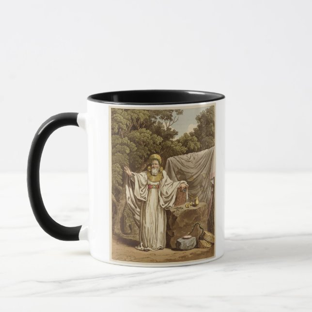An Arch Druid in his Judicial Habit, engraved by R Mug (Left)