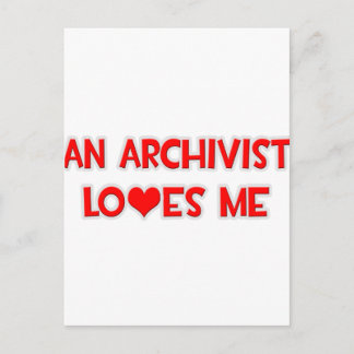 An Archivist Loves Me Postcard
