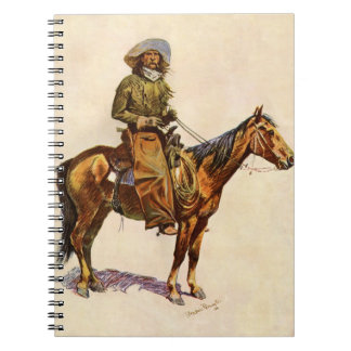 An Arizona Cowboy by Remington, Vintage Western Notebook