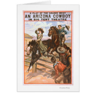 An Arizona Cowboy in Big Tent Theatre Poster