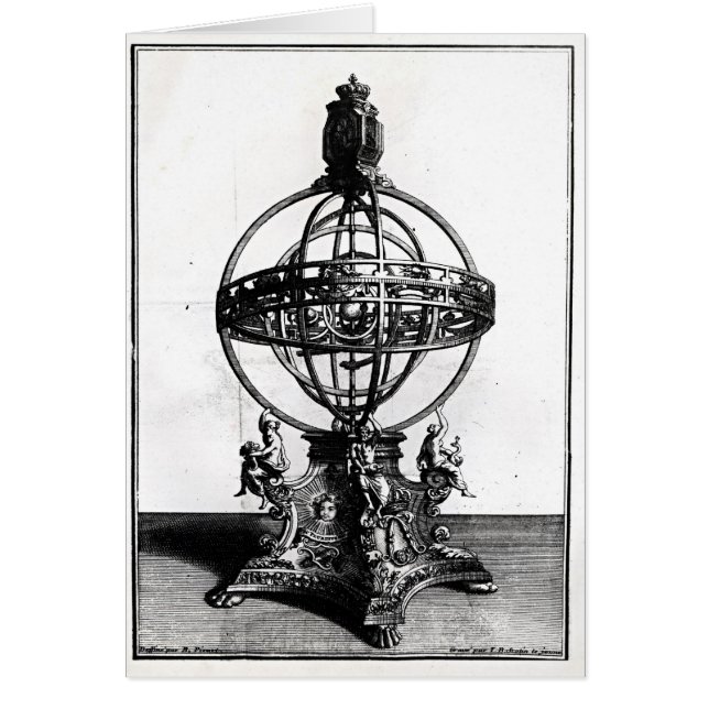 An Armillary Sphere of the Copernican System (Front)