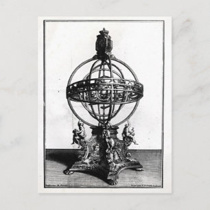 An Armillary Sphere of the Copernican System Postcard