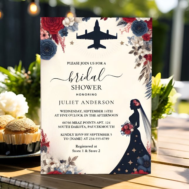 An Army War Marine Tactical Military Bridal Shower Invitation (Creator Uploaded)