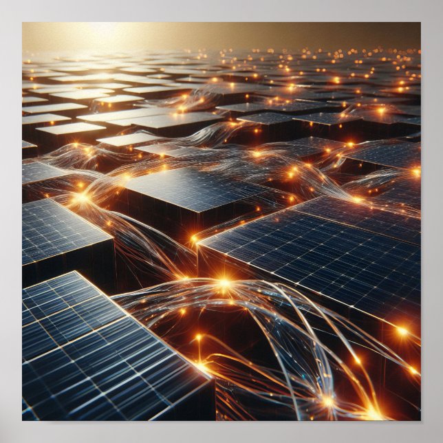 An array of electronic components poster (Front)