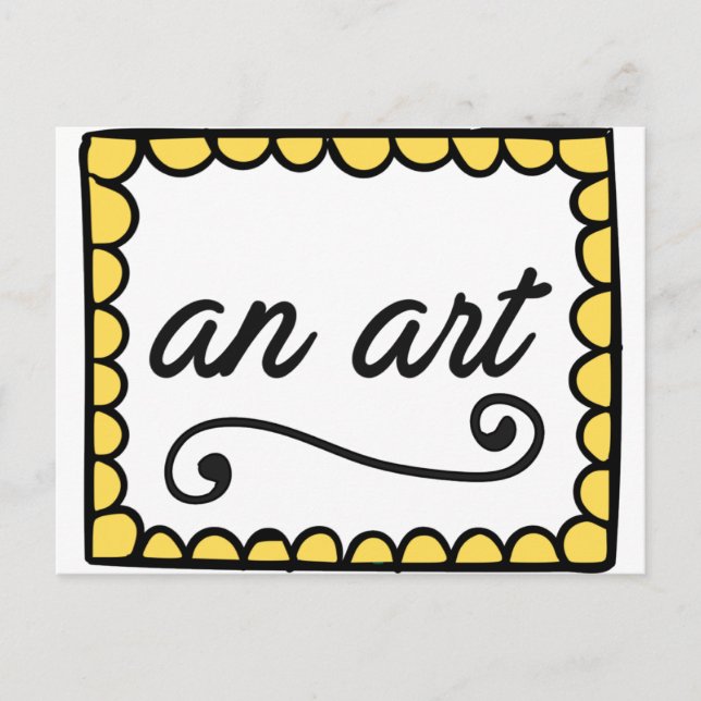 An Art Postcard (Front)