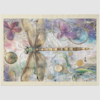 An Artistic Dragonfly Series Design #12 Tissue Paper