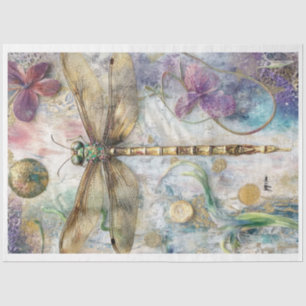 An Artistic Dragonfly Series Design #1 Tissue Paper