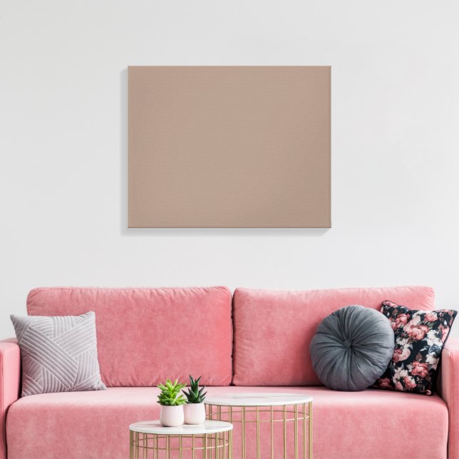 An artistic portrayal of brown colour, showcasing  canvas print (Insitu(LivingRoom))