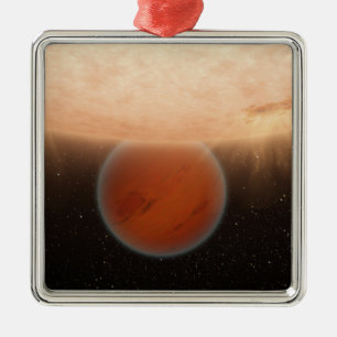 An artisti's concept metal tree decoration