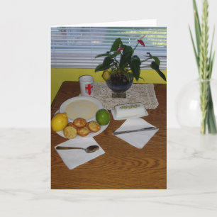 "An Artist's Breakfast" Get Well Card