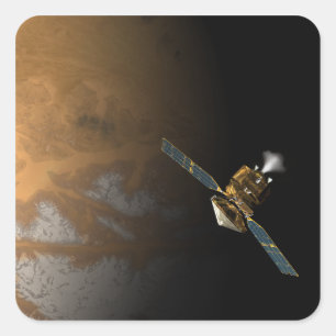 An artist's concept square sticker