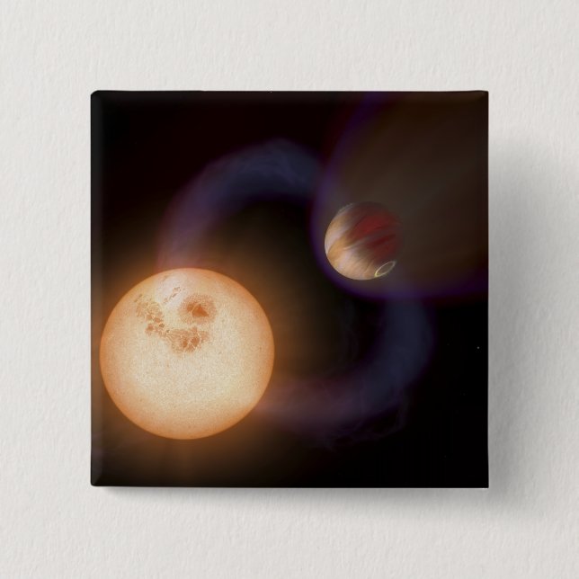 An artist's impression 2 15 cm square badge (Front)