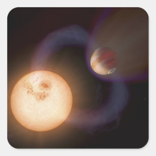 An artist's impression 2 square sticker