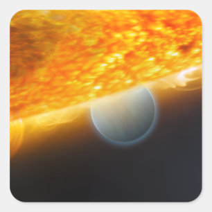 An artist's impression 3 square sticker