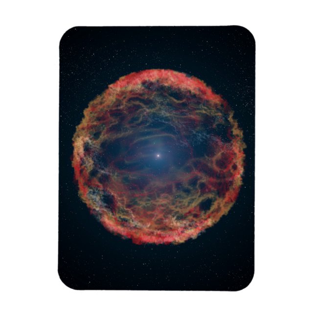 An Artist's Impression Of Supernova 1993j. Magnet (Vertical)