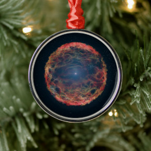 An Artist's Impression Of Supernova 1993j. Metal Tree Decoration