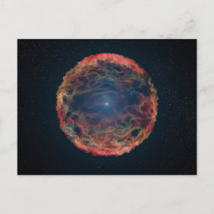 An Artist's Impression Of Supernova 1993j. Postcard