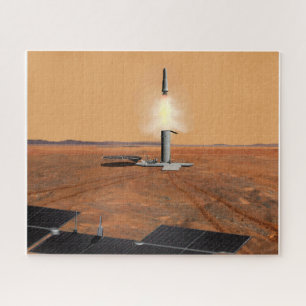 An Ascent Vehicle Leaving Mars. 2 Jigsaw Puzzle